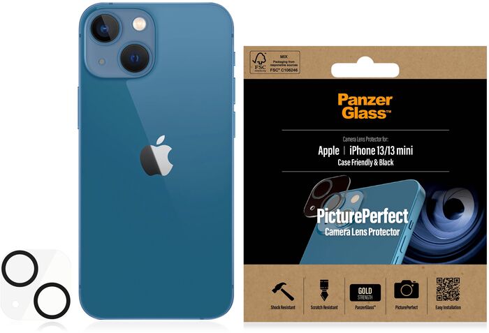PanzerGlass iPhone 13 / 13 mini myndavélagler