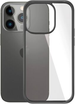 PanzerGlass iPhone 14 Pro ClearCase símahulstur - Svart