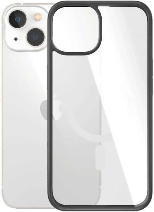 PanzerGlass iPhone 14/13 MagSafe ClearCase símahulstur - Svart
