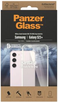PanzerGlass Samsung Galaxy S23+ HardCase símahulstur - Glært 