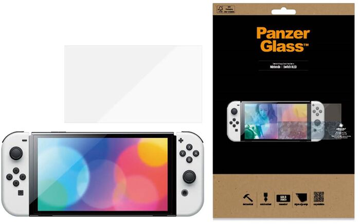 PanzerGlass Nintendo Switch OLED skjávörn