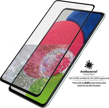PanzerGlass Samsung A52/A52s/A53 öryggisgler - Svart 