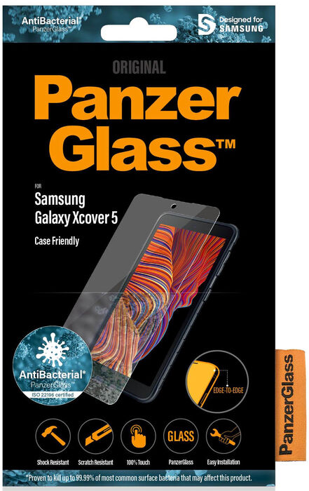 PanzerGlass Xcover 5 öryggisgler töskuvænt