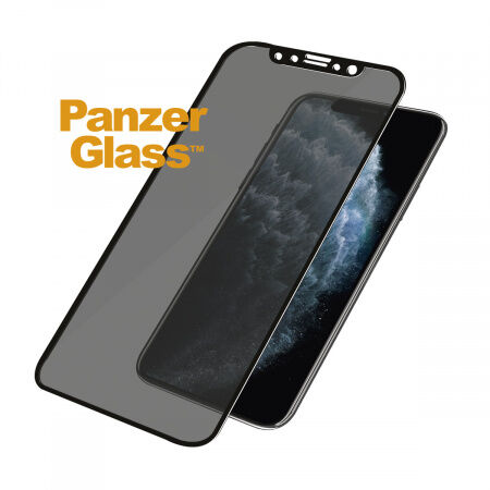 PanzerGlass iPhone 11 Pro/X/XS öryggisgler með skjásíu