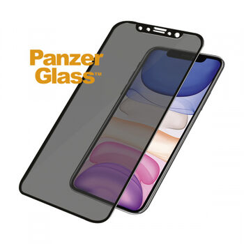 PanzerGlass iPhone 11/XR öryggisgler með skjásíu