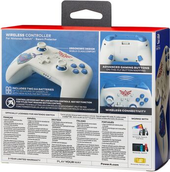 PowerA þráðlaus Nintendo Switch stýripinni - Sworn Protector 