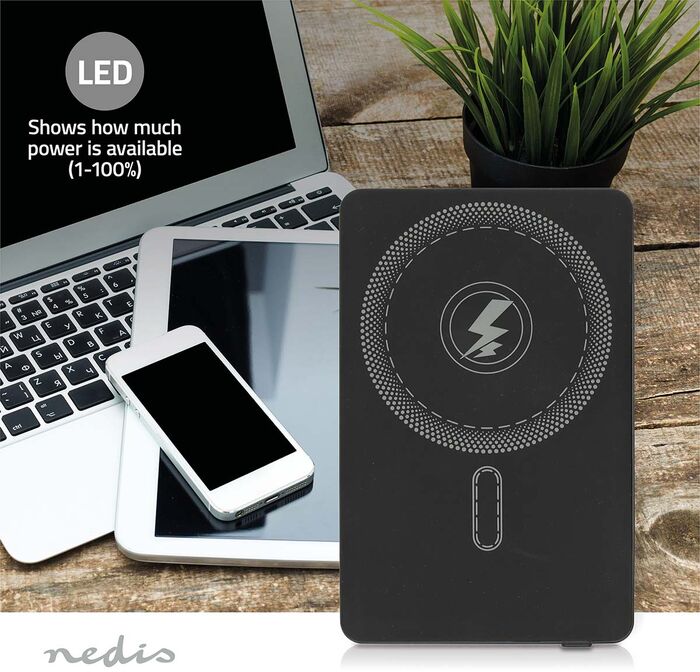 Nedis ferðahleðsla - 5.000 mAh