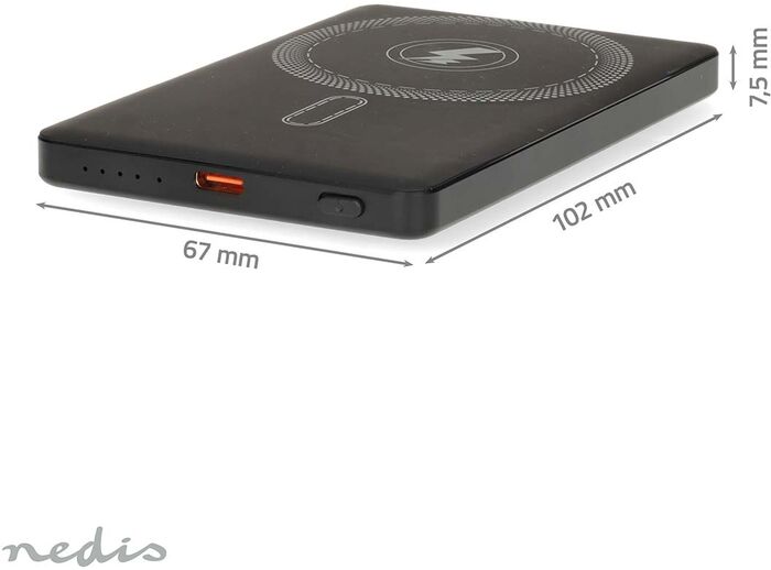 Nedis ferðahleðsla - 5.000 mAh