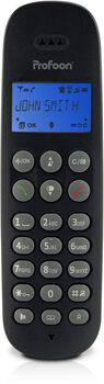 Profoon PDX-320 heimasími 2 tól - Svartur