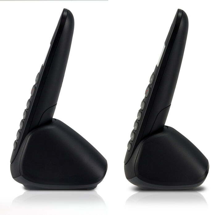 Profoon PDX-320 heimasími 2 tól - Svartur