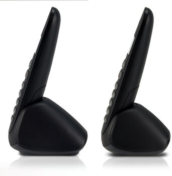 Profoon PDX-320 heimasími 2 tól - Svartur