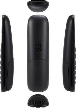 Profoon PDX-320 heimasími 2 tól - Svartur