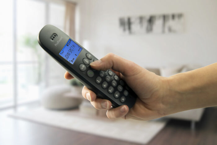 Profoon PDX-320 heimasími 2 tól - Svartur