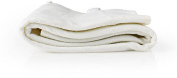 Nedis hitaundirteppi - Hvítt