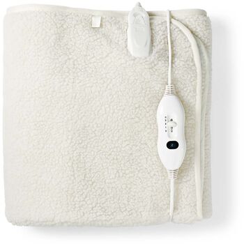 Nedis hitaundirteppi - Hvítt