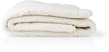 Nedis hitaundirteppi - Hvítt