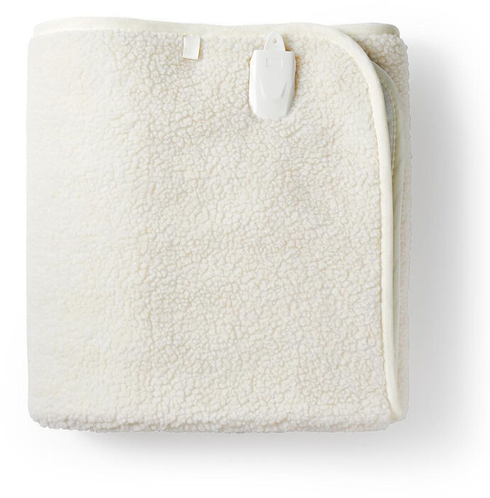 Nedis hitaundirteppi - Hvítt