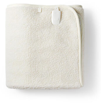 Nedis hitaundirteppi - Hvítt