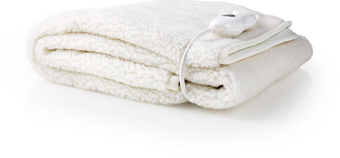 Nedis hitaundirteppi - Hvítt