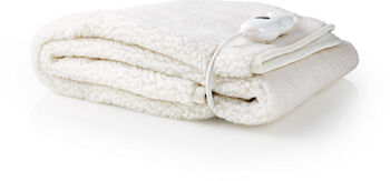 Nedis hitaundirteppi - Hvítt