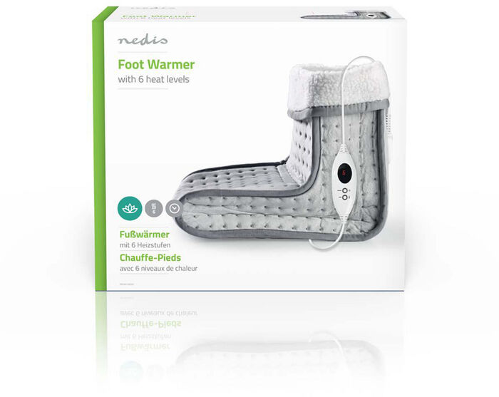 Nedis fótavermir PEFW110CGY - Grár
