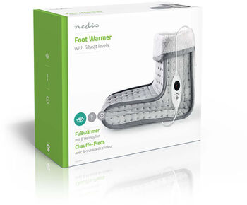 Nedis fótavermir PEFW110CGY - Grár