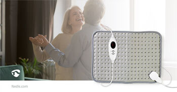 Nedis hitapúði - Grár