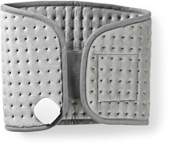 Nedis hitapúði fyrir bak og kvið - Grár