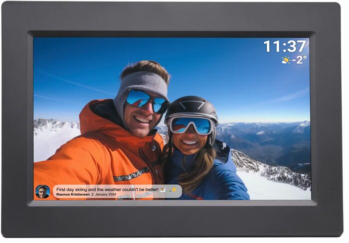 Denver PFF-1015 stafrænn myndarammi 10,1" – Svartur