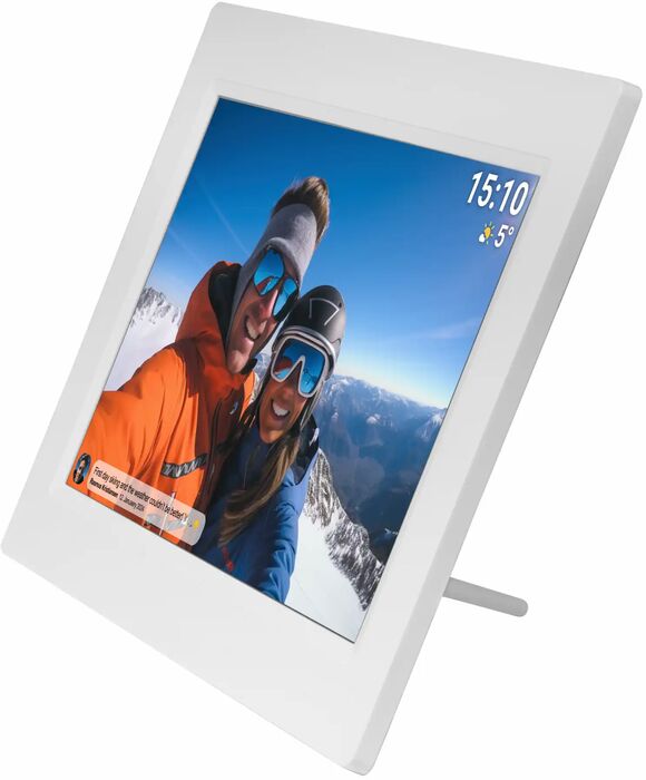 Denver PFF-1015 stafrænn myndarammi 10,1" - Hvítur