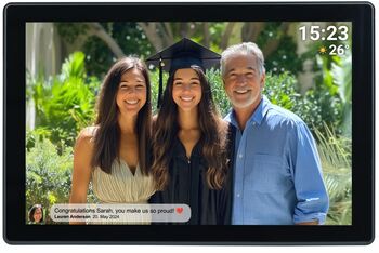 Denver PFF-1070 stafrænn myndarammi með rafhlöðu 10,1" - Svartur