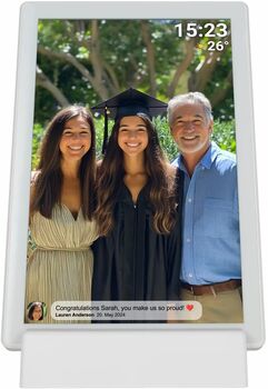 Denver PFF-1070 stafrænn myndarammi með rafhlöðu 10,1" - Hvítur