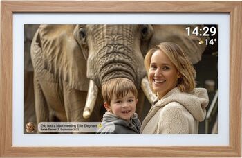 Denver PFF-2162LW stafrænn myndarammi 21,5" - Viður