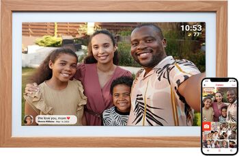 Denver PFF-2162LW stafrænn myndarammi 21,5" - Viður