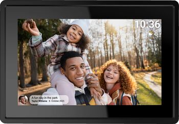 Denver PFF-725 stafrænn myndarammi 7" - Svartur