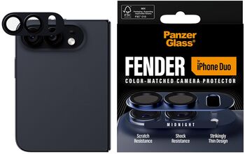 PanzerGlass iPhone Duo Fender linsuvörn - Dökkblá