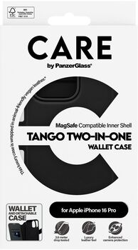 PanzerGlass Care iPhone 16 Pro símaveski - Svart