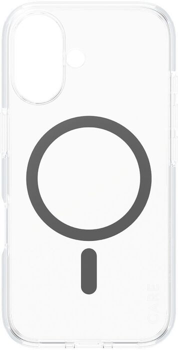 PanzerGlass Care Urban Combat iPhone 16 símahulstur - Glært / svart