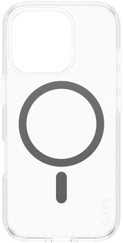 PanzerGlass Care iPhone 16 Pro Urban Combat símahulstur - Glært / svart