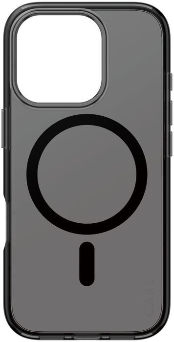PanzerGlass Care iPhone 16 Pro Smokey símahulstur - Svart