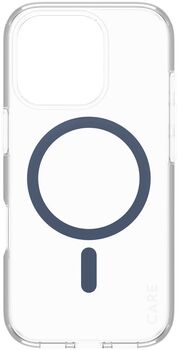 PanzerGlass Care iPhone 16 Pro Urban Combat símahulstur - Glært / blátt