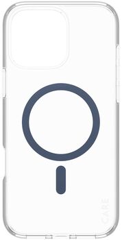 PanzerGlass Care iPhone 16 Pro Max Urban Combat símahulstur - Glært / blátt