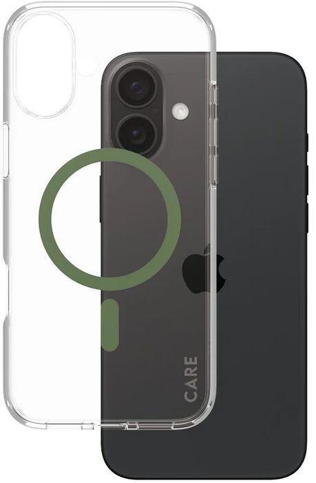 PanzerGlass Care iPhone 16 Plus Urban Combat símahulstur - Grænt