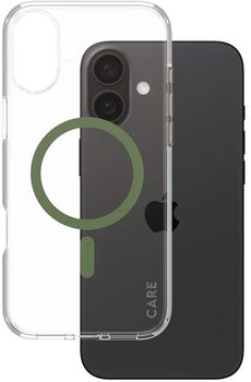 PanzerGlass Care iPhone 16 Plus Urban Combat símahulstur - Grænt