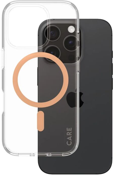 PanzerGlass Care iPhone 16 Pro Urban Combat símahulstur - Bleikt