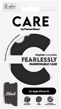 PanzerGlass Care iPhone 16 MagSafe símahulstur - Svart