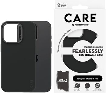 PanzerGlass Care iPhone 16 Pro MagSafe símahulstur - Svart