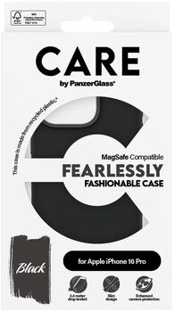 PanzerGlass Care iPhone 16 Pro MagSafe símahulstur - Svart
