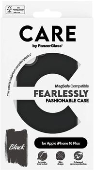 PanzerGlass Care iPhone 16 Plus MagSafe símahulstur - Svart