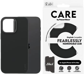 PanzerGlass Care iPhone 16 Pro Max MagSafe símahulstur - Svart